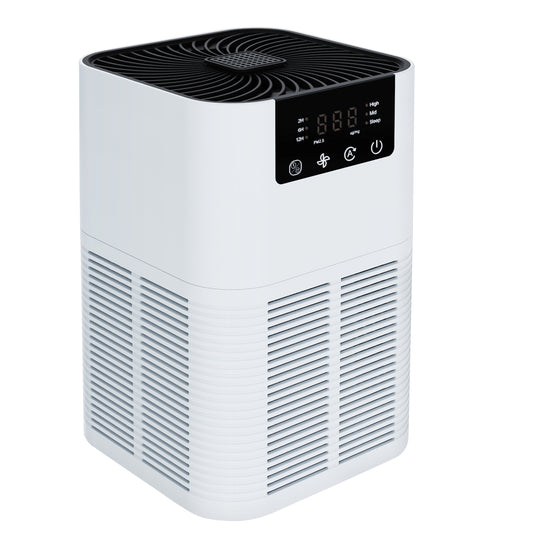 PRO bærbar luftrenser - Fjerner støvpartikler, forurenende stoffer og lugte